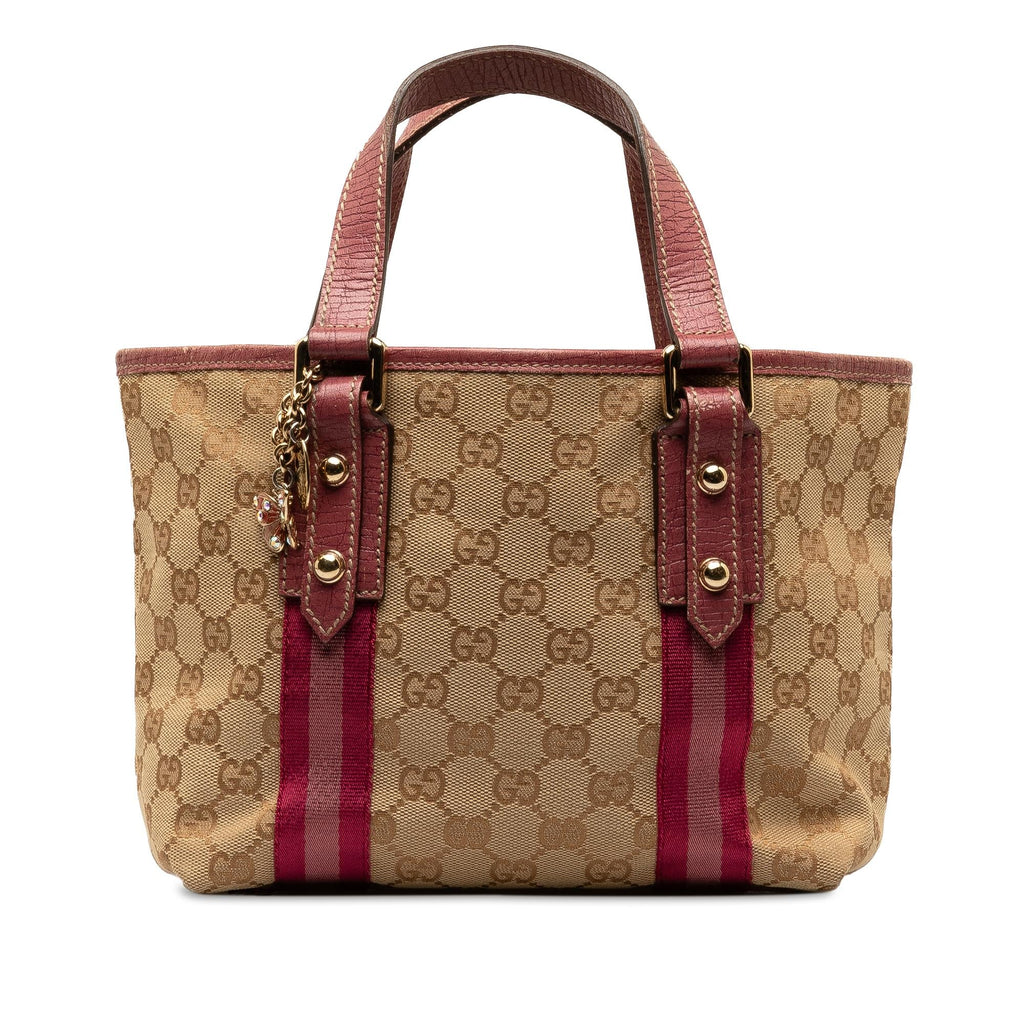 Gucci GG Canvas Jolicoeur Tote (SHG-1uVzBt)