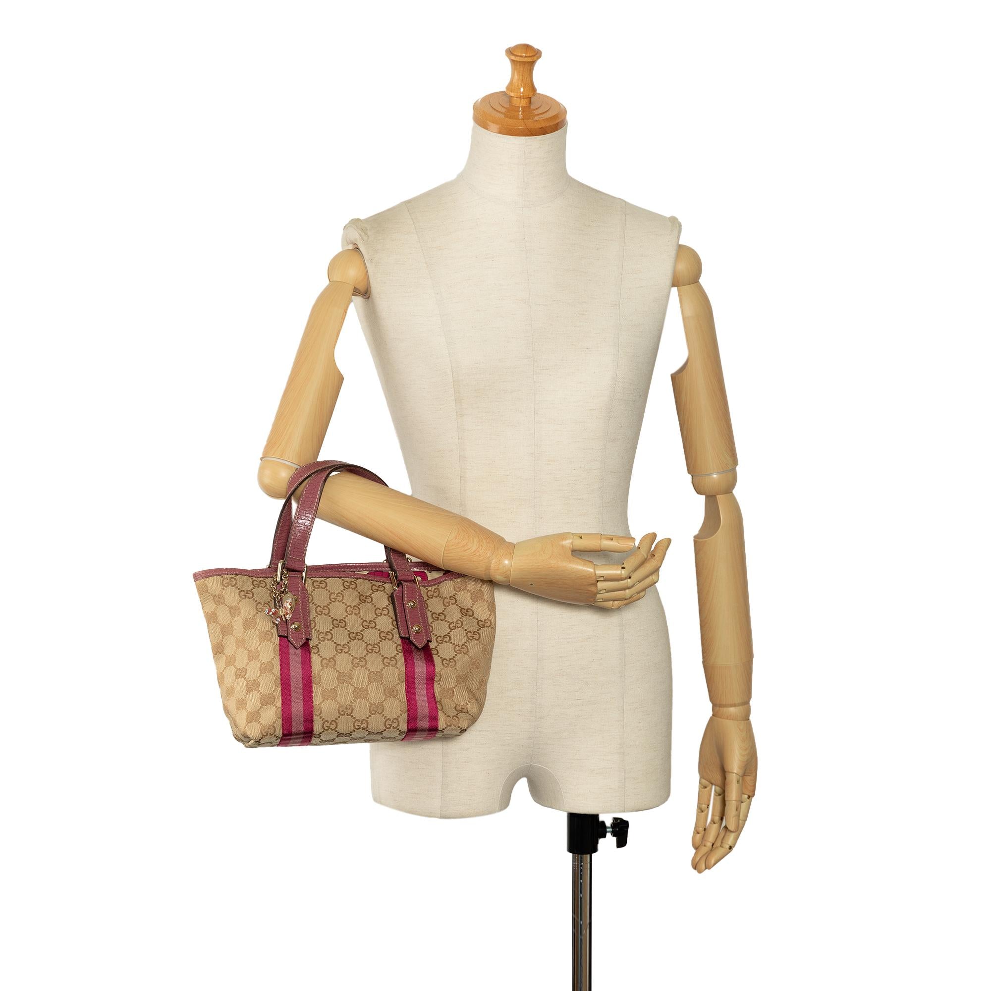 Gucci GG Canvas Jolicoeur Tote (SHG-1uVzBt)
