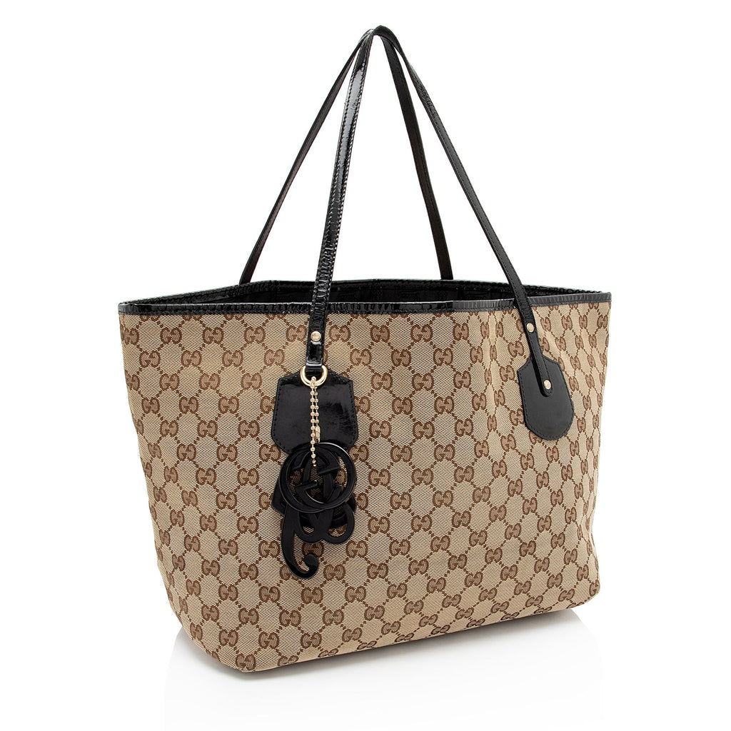 Gucci GG Canvas Jolie Tote (SHF-ts1Qcb)