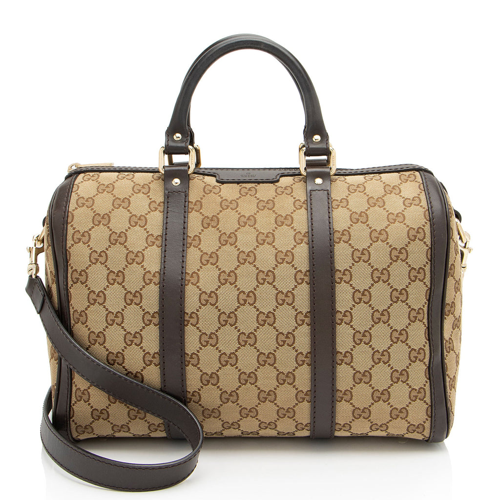 Gucci GG Canvas Joy Medium Boston Bag (SHF-gIsKE9)