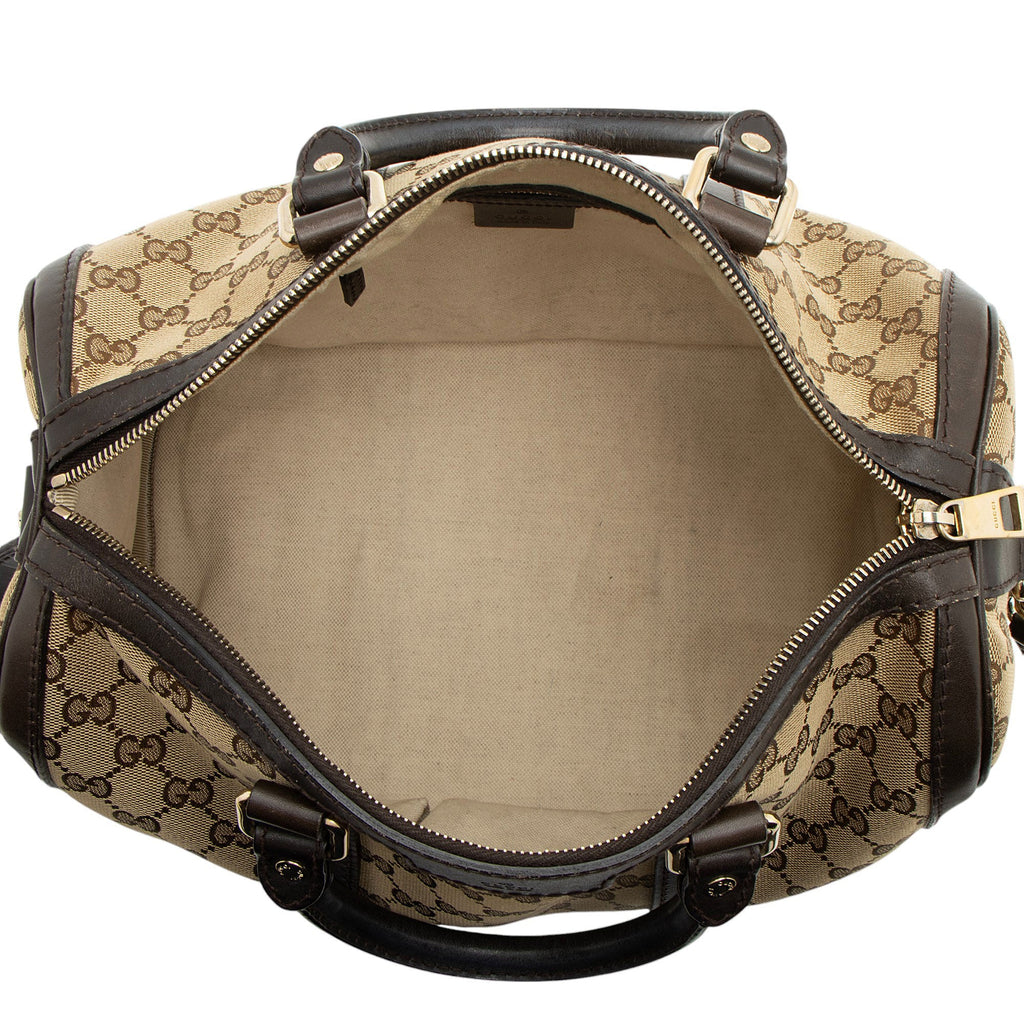 Gucci GG Canvas Joy Medium Boston Bag (SHF-gIsKE9)