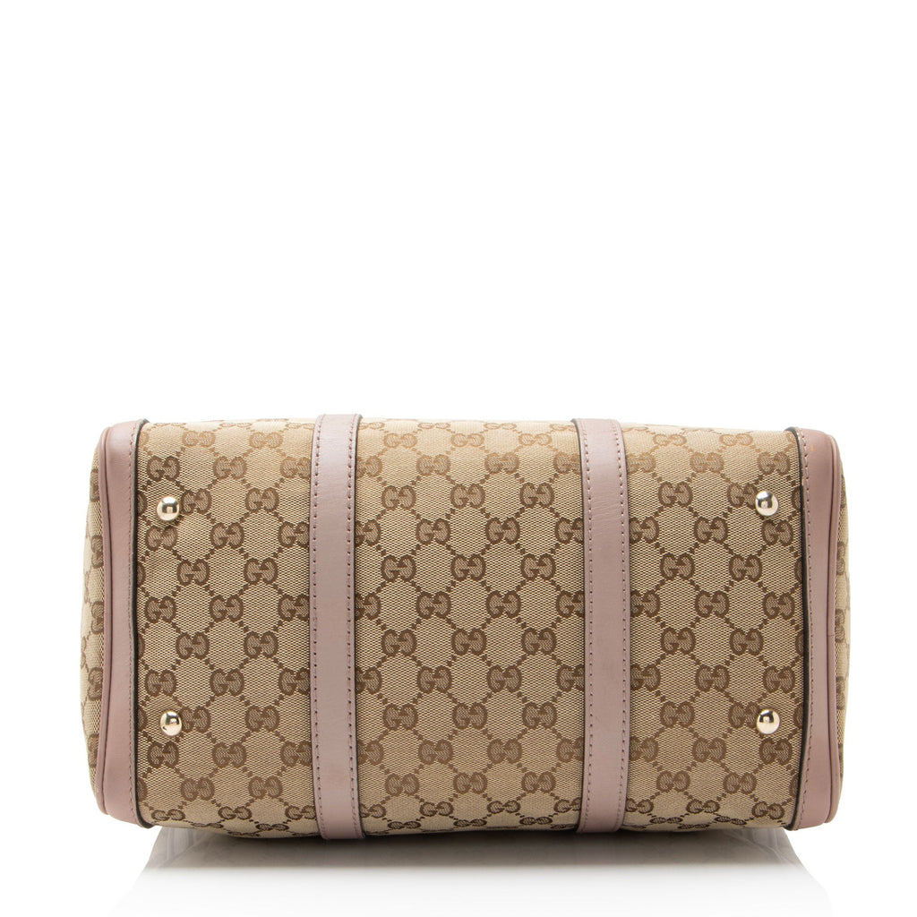 Gucci GG Canvas Joy Medium Boston Bag