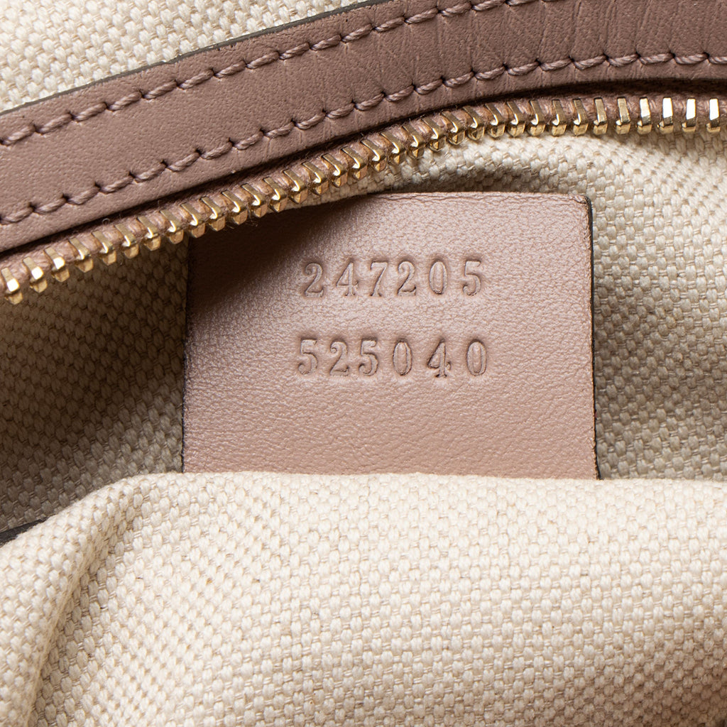 Gucci GG Canvas Joy Medium Boston Bag