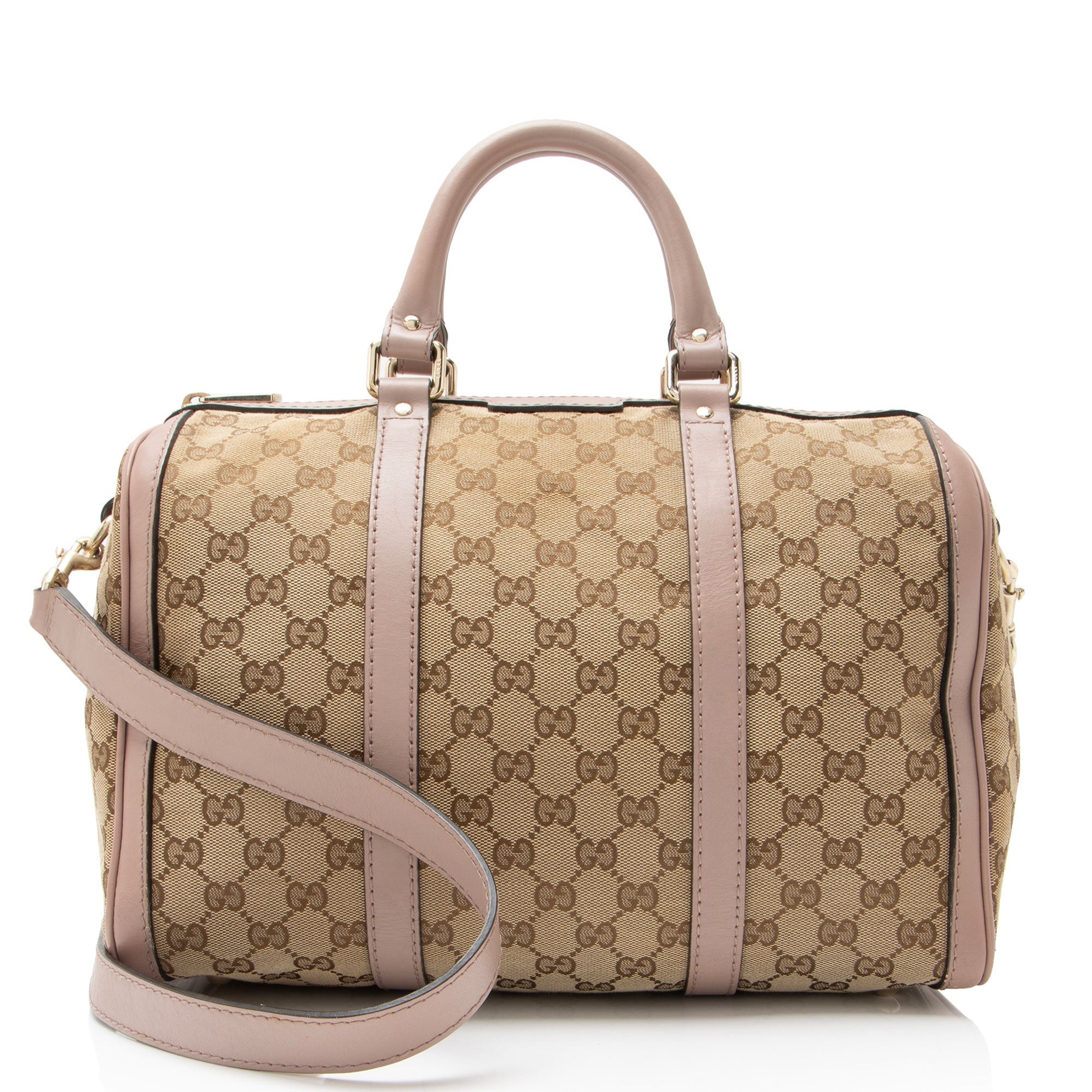 Gucci GG Canvas Joy Medium Boston Bag