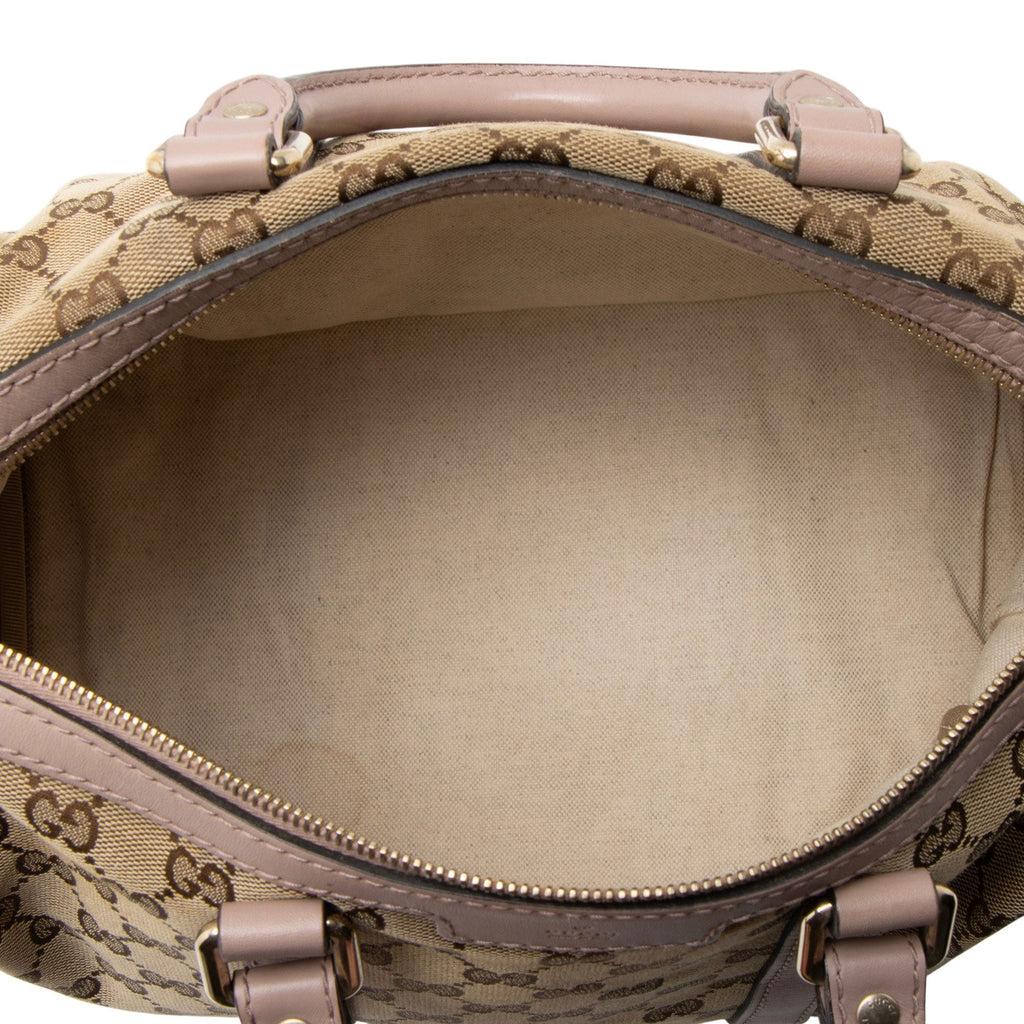 Gucci GG Canvas Joy Medium Boston Bag