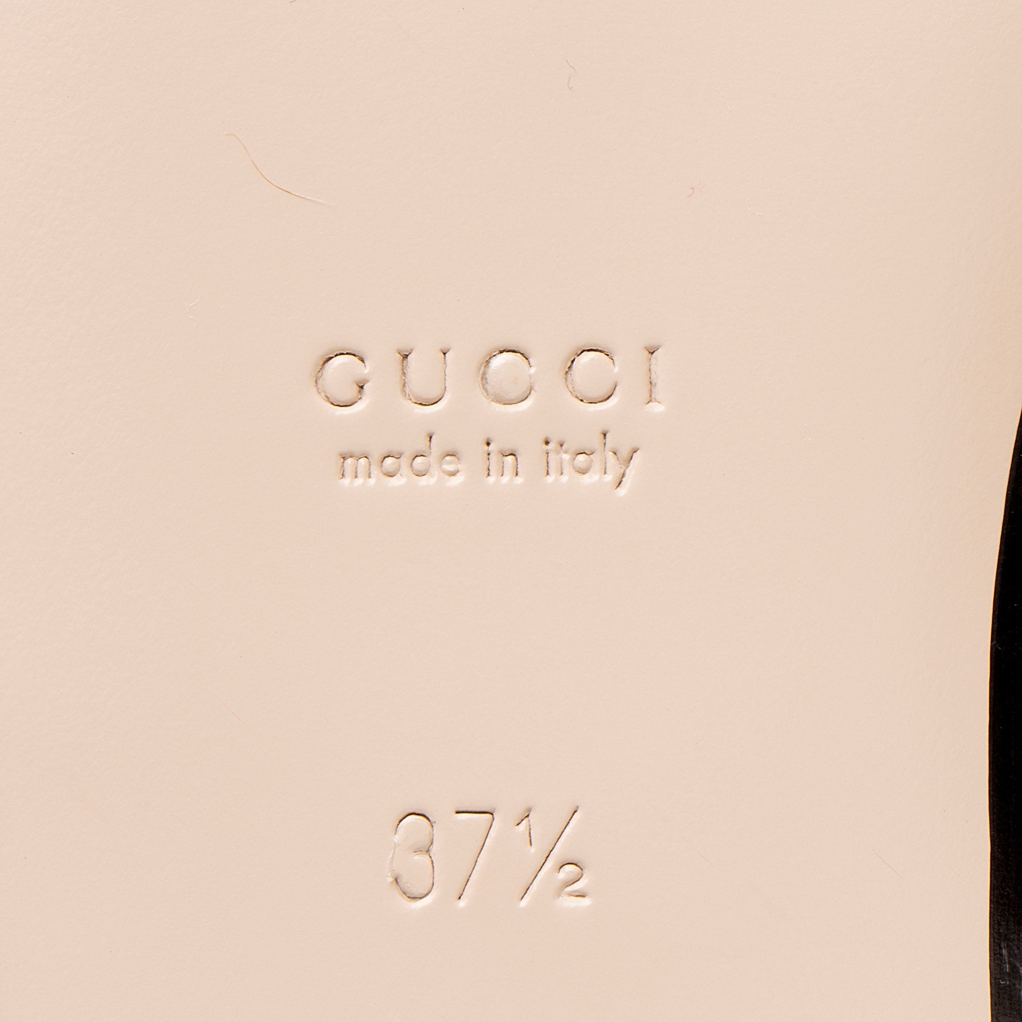 Gucci GG Canvas Jumbo GG Princetown Mules - Size 7.5 / 37.5