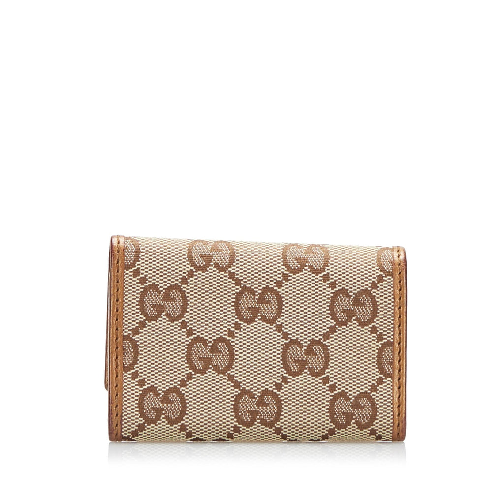 Gucci GG Canvas Key Holder (SHG-37778)