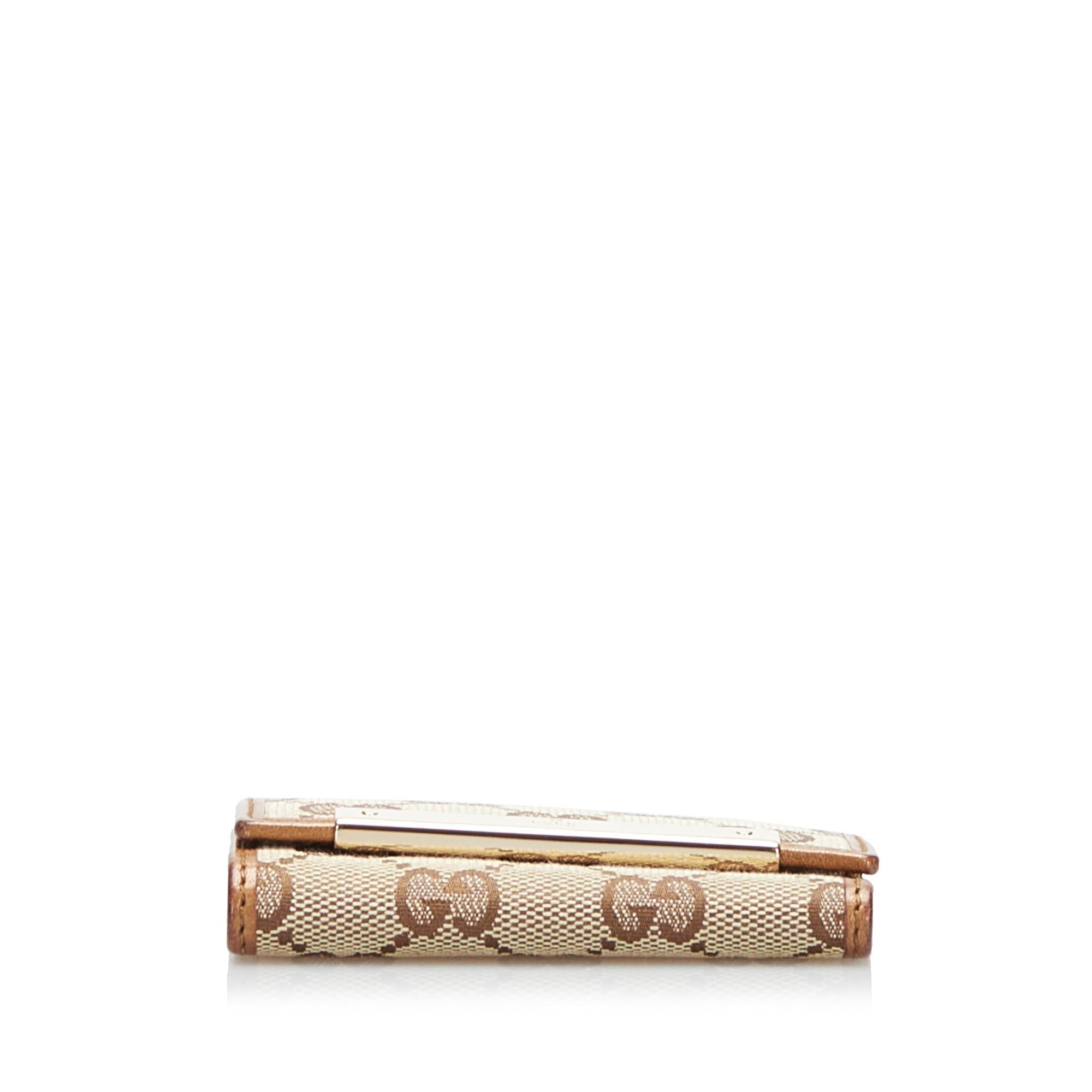 Gucci GG Canvas Key Holder (SHG-37778)