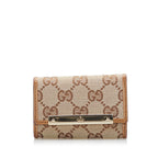 Gucci GG Canvas Key Holder (SHG-37778)