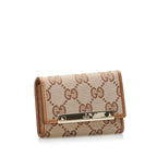 Gucci GG Canvas Key Holder (SHG-37778)
