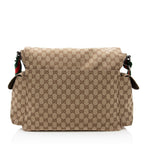 Gucci GG Canvas Large Messenger Bag (SHF-19176)