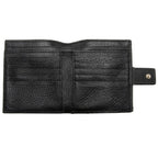 Gucci GG Canvas Leather Bamboo French Wallet (SHF-HzlezQ)