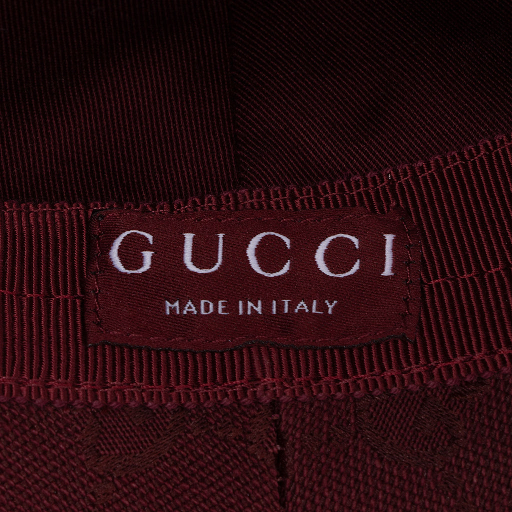 Gucci GG Canvas GG Marmont Leather Bucket Hat - Size L