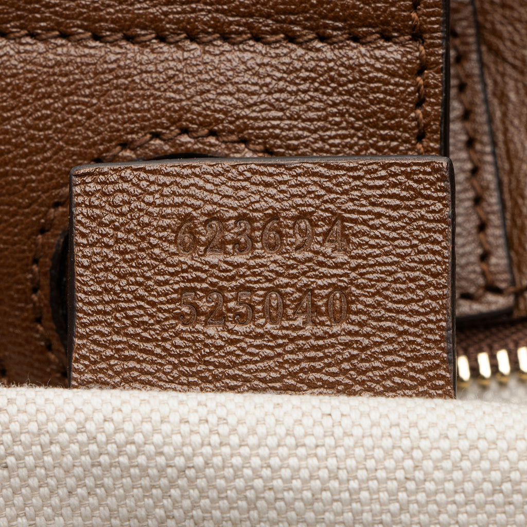 Gucci GG Canvas Leather Horsebit 1955 Tote