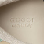 Gucci GG Canvas Leather Screener Sneakers - Size 8 / 38