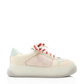 Gucci GG Canvas Leather Screener Sneakers - Size 8 / 38
