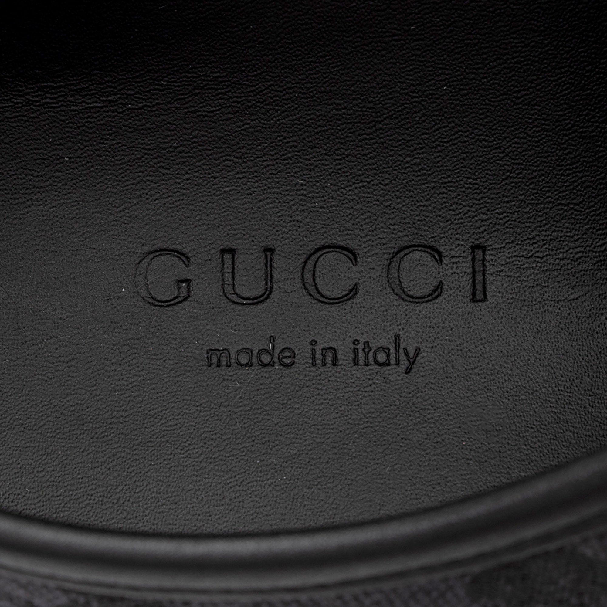 Gucci GG Canvas Leather Sneakers - Size 7 / 37 (SHF-cn5OB4)