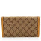 Gucci GG Canvas Leather Sukey Wallet (SHF-kBNDIb)