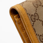 Gucci GG Canvas Leather Sukey Wallet (SHF-kBNDIb)