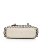 Gucci GG Canvas Leather Web Shoulder Bag (SHF-Syij4P)
