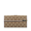 Gucci GG Canvas Long Wallet (SHG-33229)