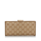 Gucci GG Canvas Long Wallet (SHG-gzModk)