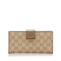 Gucci GG Canvas Long Wallet (SHG-gzModk)