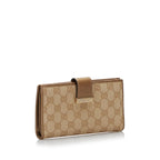 Gucci GG Canvas Long Wallet (SHG-gzModk)