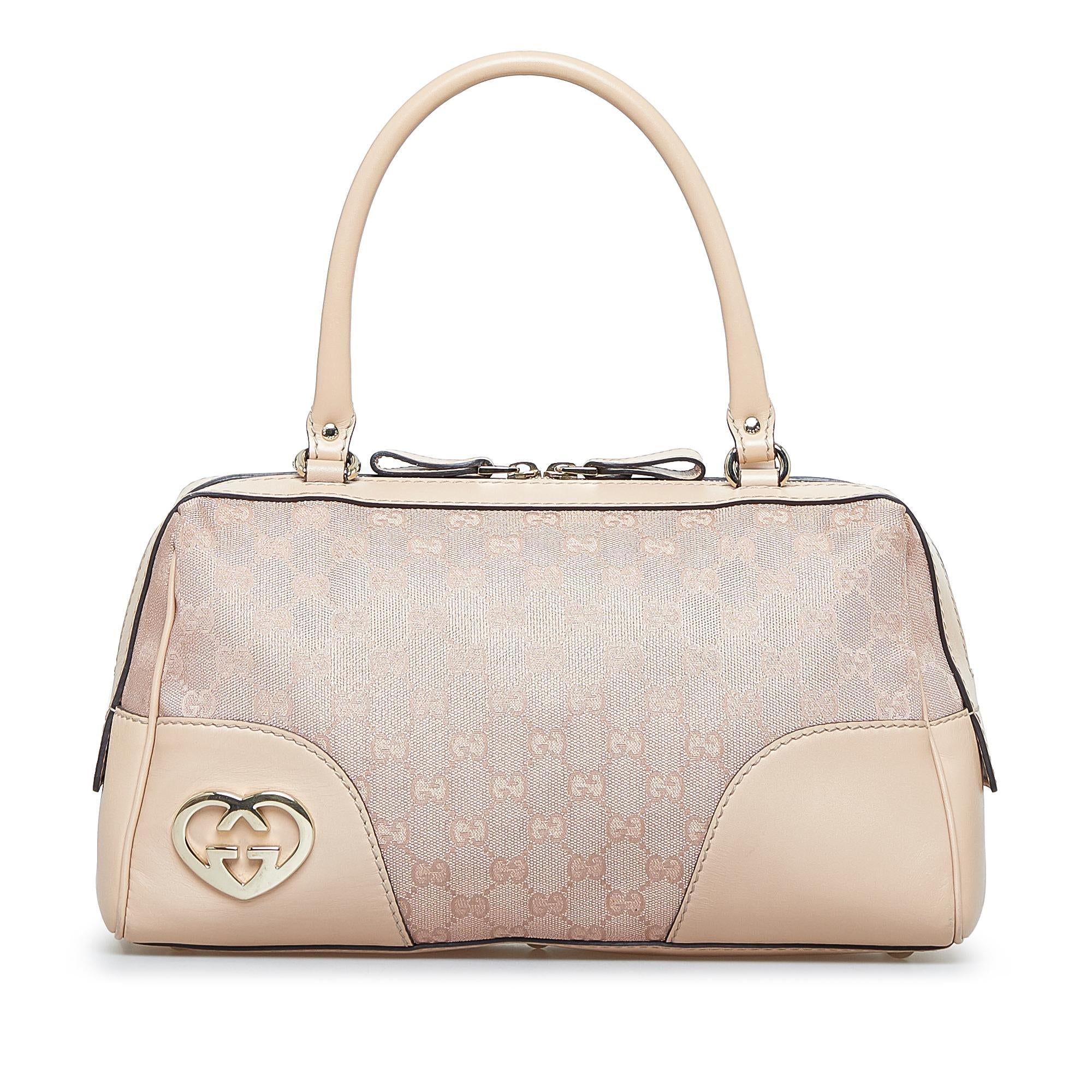 Gucci GG Canvas Lovely Handbag (SHG-qt1rYM)