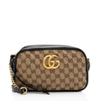 Gucci GG Canvas Marmont Small Shoulder Bag (SHF-WOBoDJ)