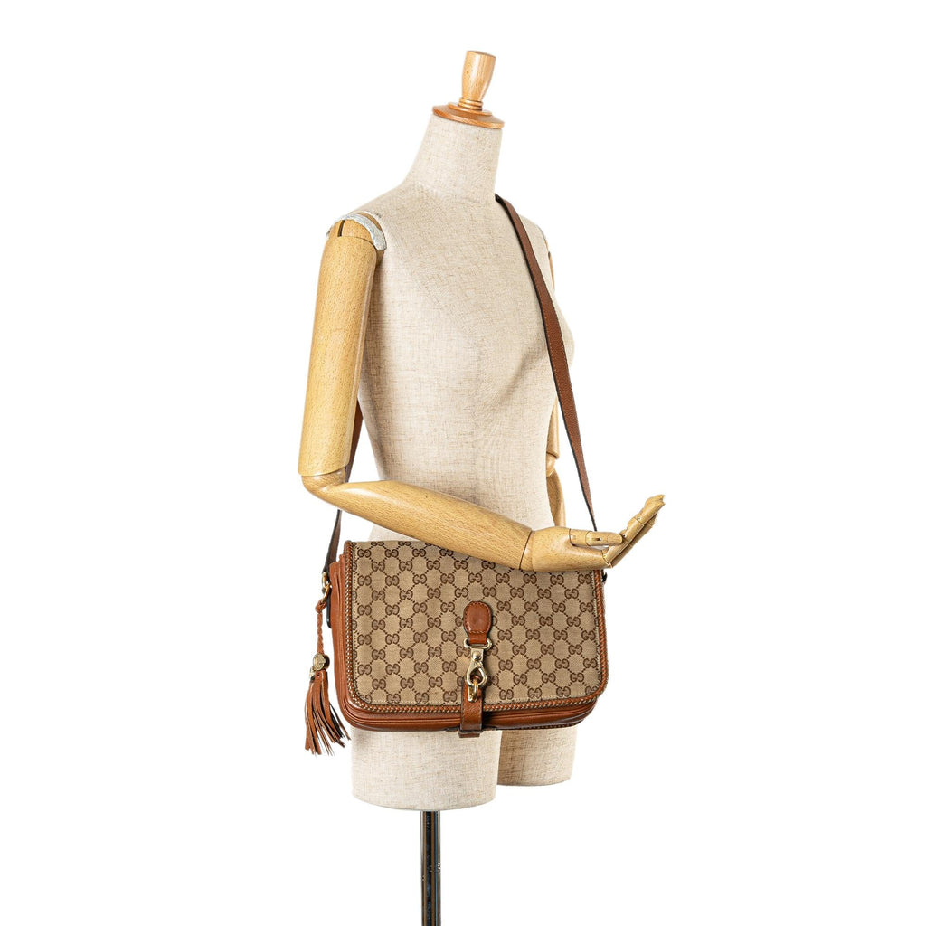 Gucci GG Canvas Marrakech Crossbody (SHG-CTUj9s)