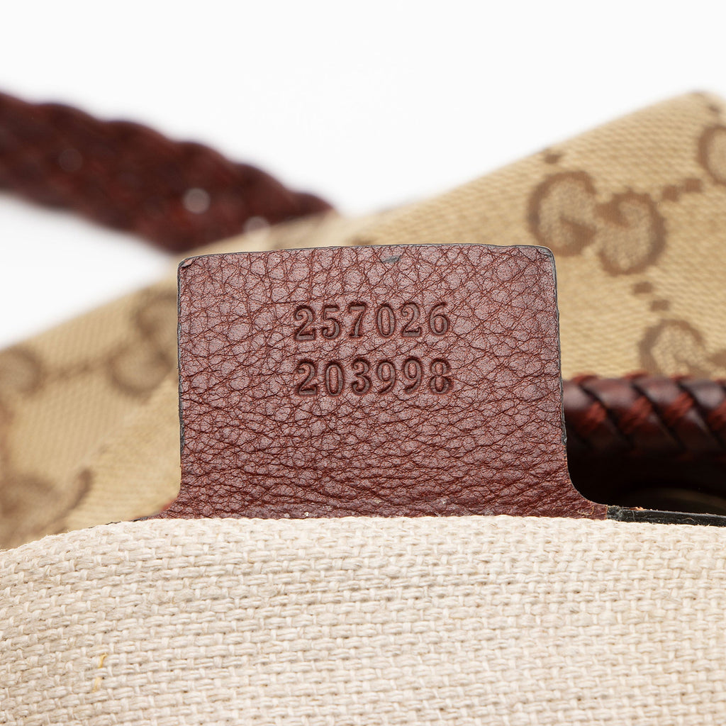 Gucci GG Canvas Marrakech Medium Hobo (SHF-IGUAKI)