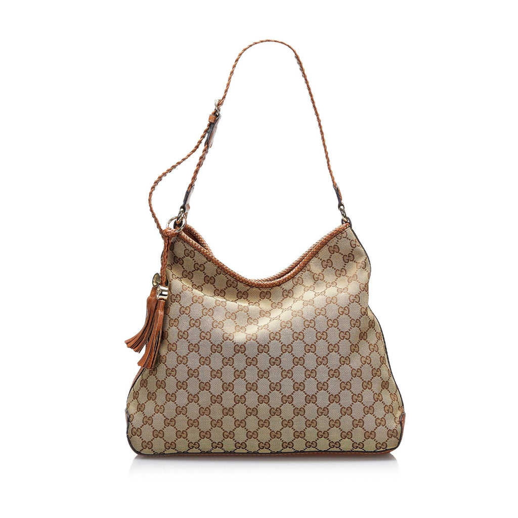 Gucci GG Canvas Marrakech Shoulder Bag (SHG-a9sICN)
