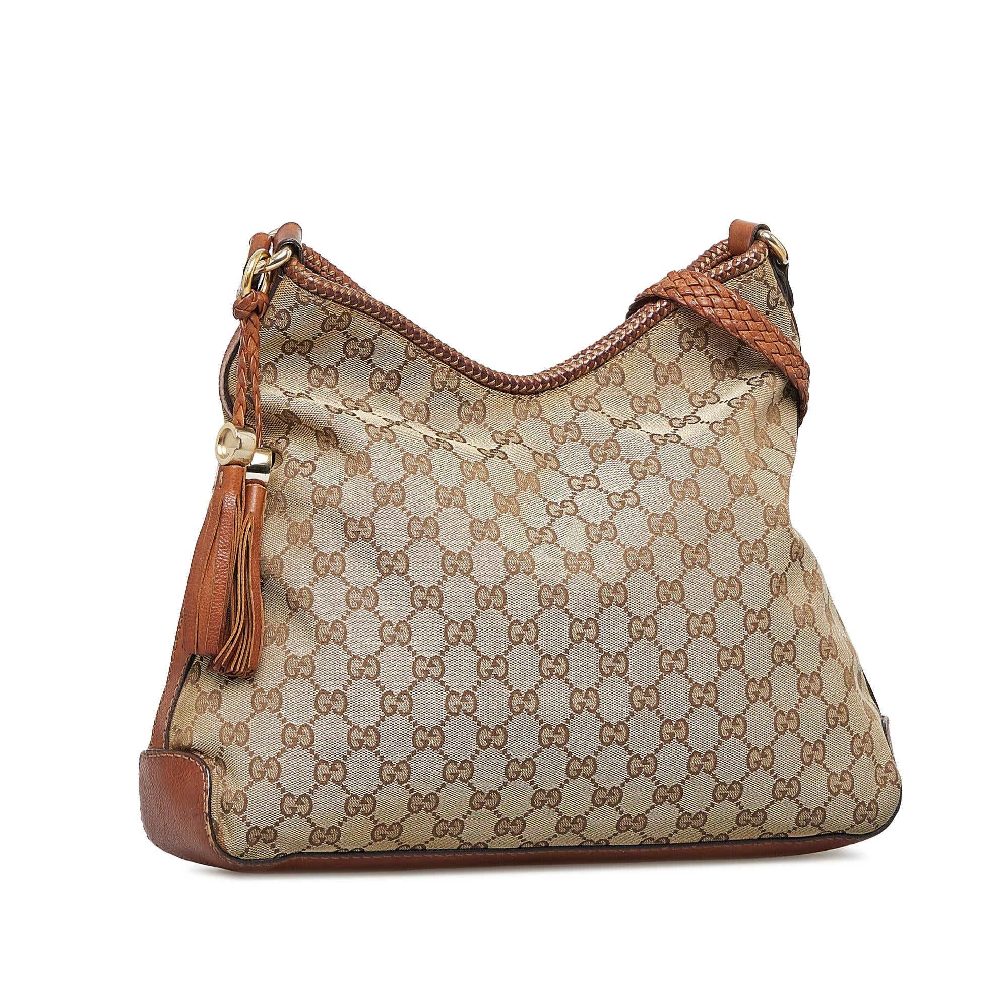 Gucci GG Canvas Marrakech Shoulder Bag (SHG-eTLpnQ)