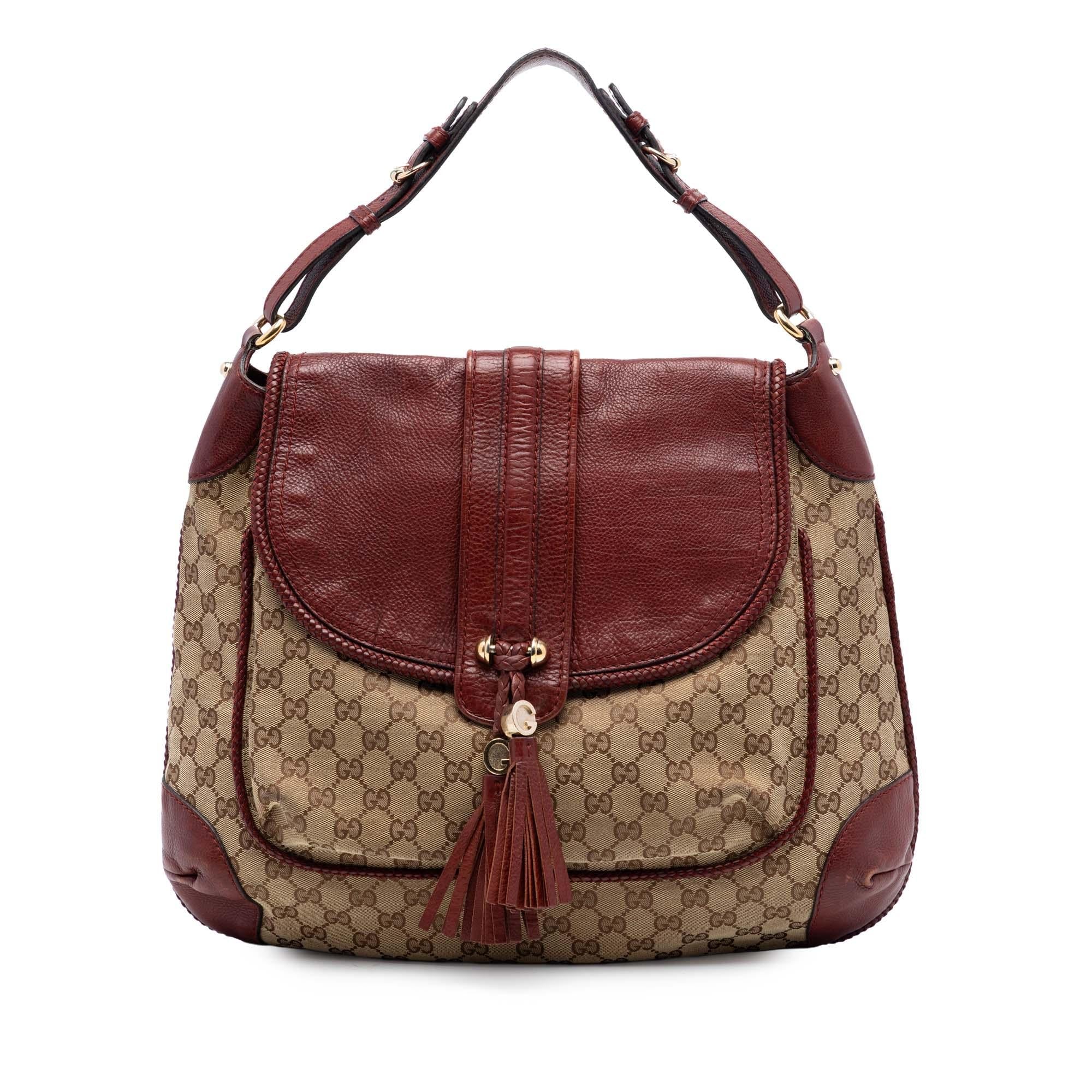 Gucci GG Canvas Marrakech Shoulder Bag