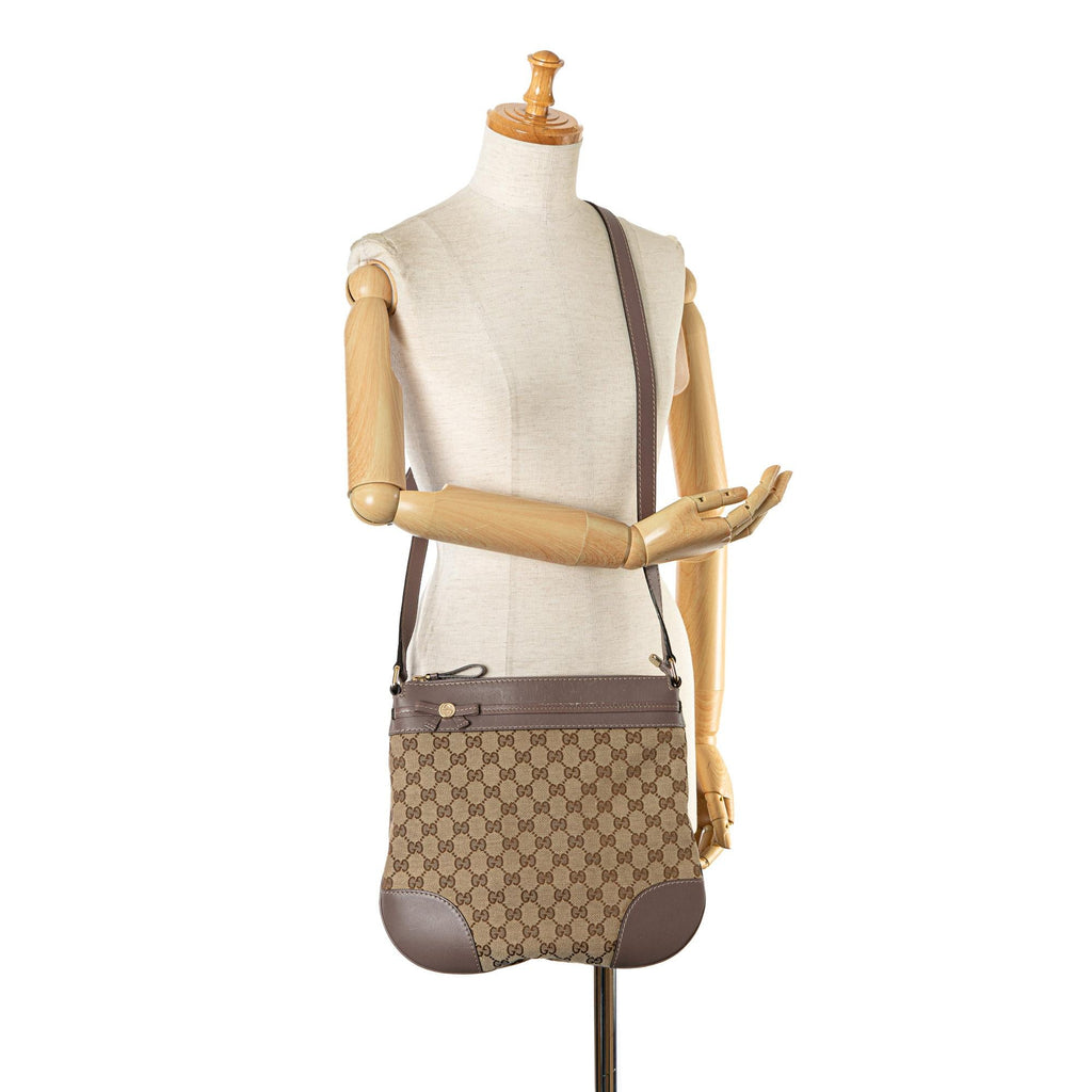 Gucci GG Canvas Mayfair Crossbody Bag (SHG-eO2gsn)