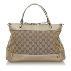 Gucci GG Canvas Mayfair Satchel (SHG-33075)