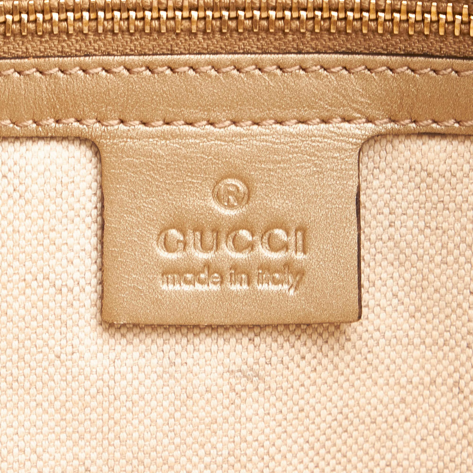 Gucci GG Canvas Mayfair Satchel (SHG-33075)