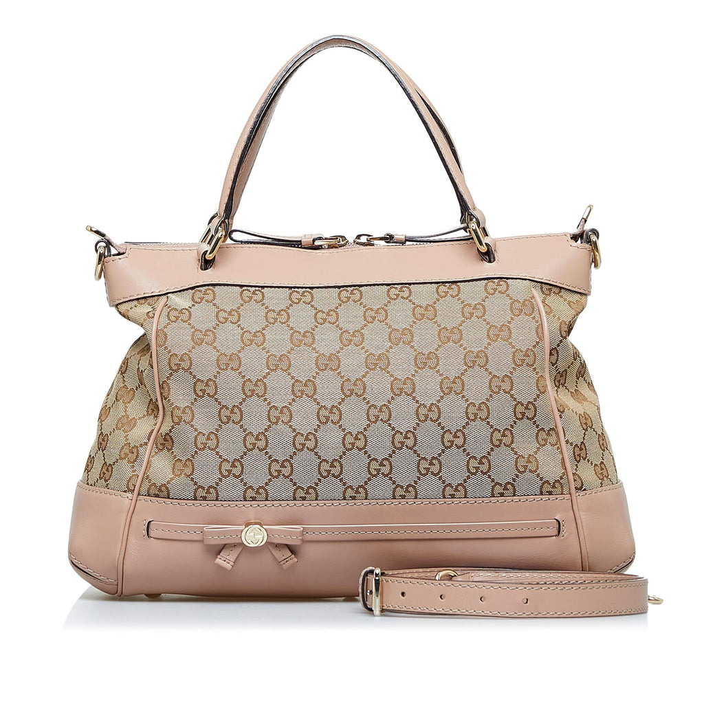 Gucci GG Canvas Mayfair Satchel (SHG-faYZKh)