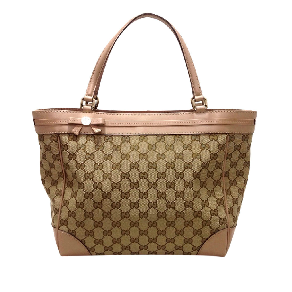Gucci GG Canvas Mayfair Tote Bag (SHG-32071)
