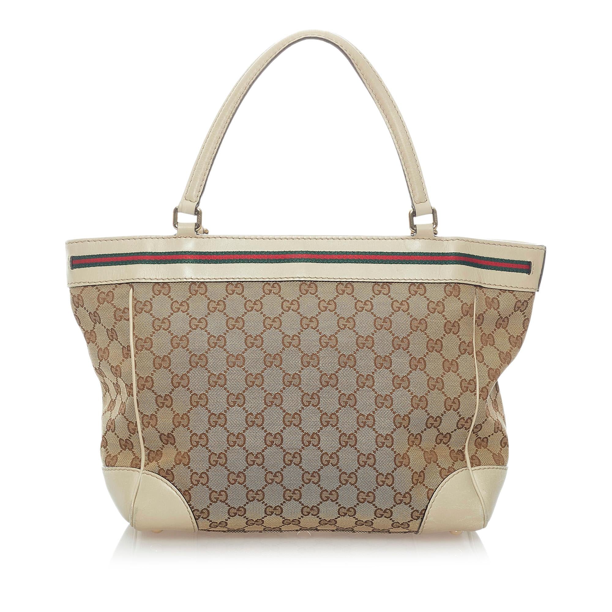 Gucci GG Canvas Mayfair Tote Bag (SHG-33275)