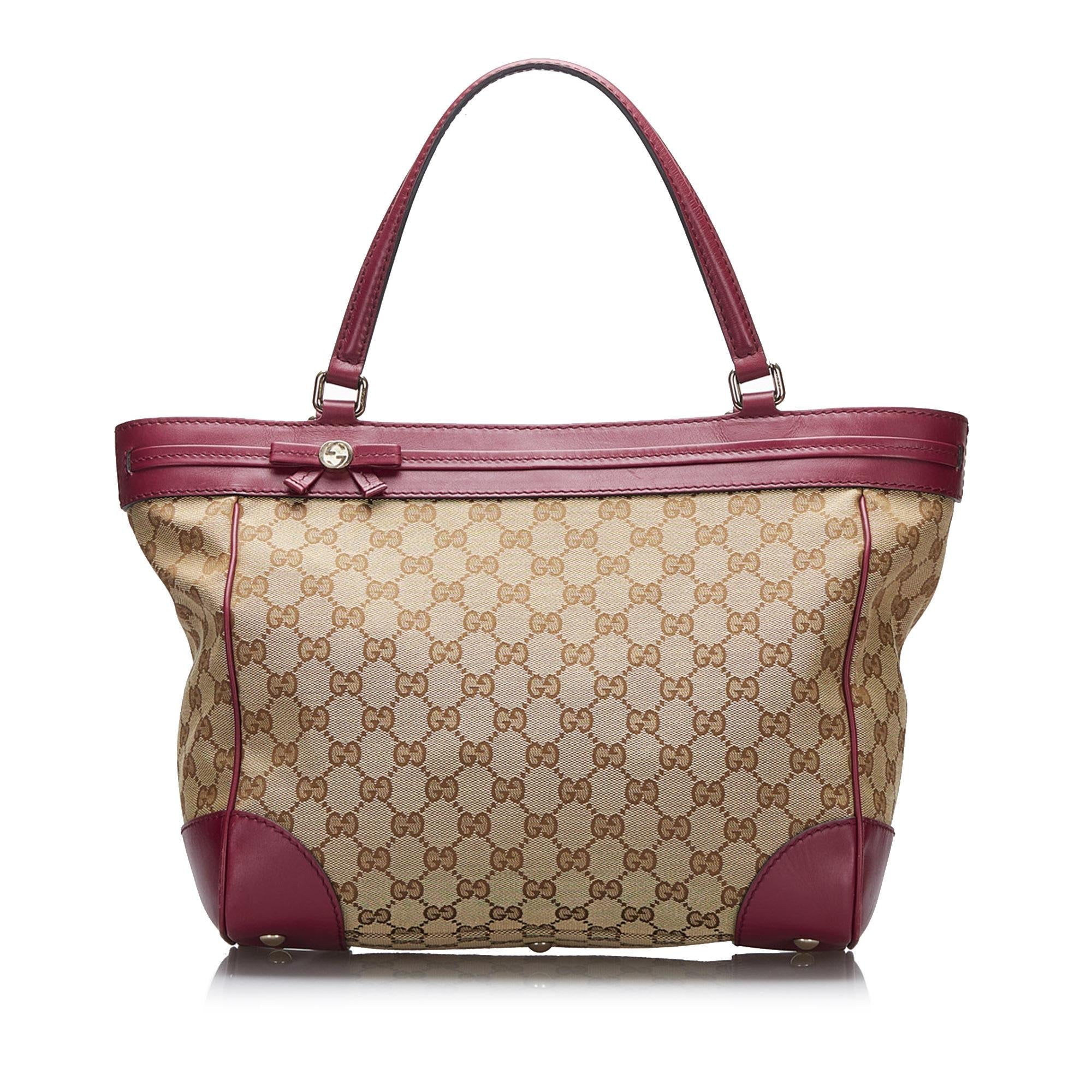 Gucci GG Canvas Mayfair Tote Bag (SHG-JXk1Nw)