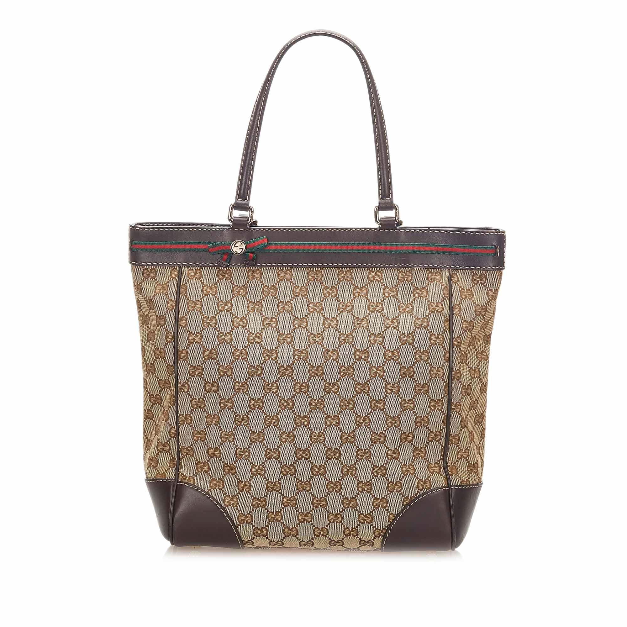 Gucci GG Canvas Mayfair Tote (SHG-18787)
