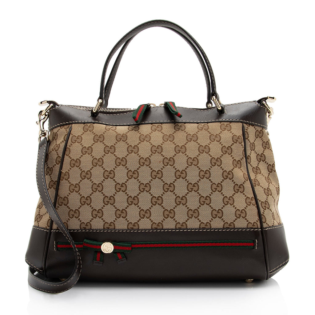Gucci GG Canvas Mayfair Tote (SHF-cdridS)
