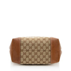 Gucci GG Canvas Medium Charm Tote - FINAL SALE (SHF-19339)