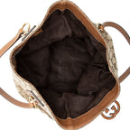 Gucci GG Canvas Medium Charm Tote - FINAL SALE (SHF-19339)