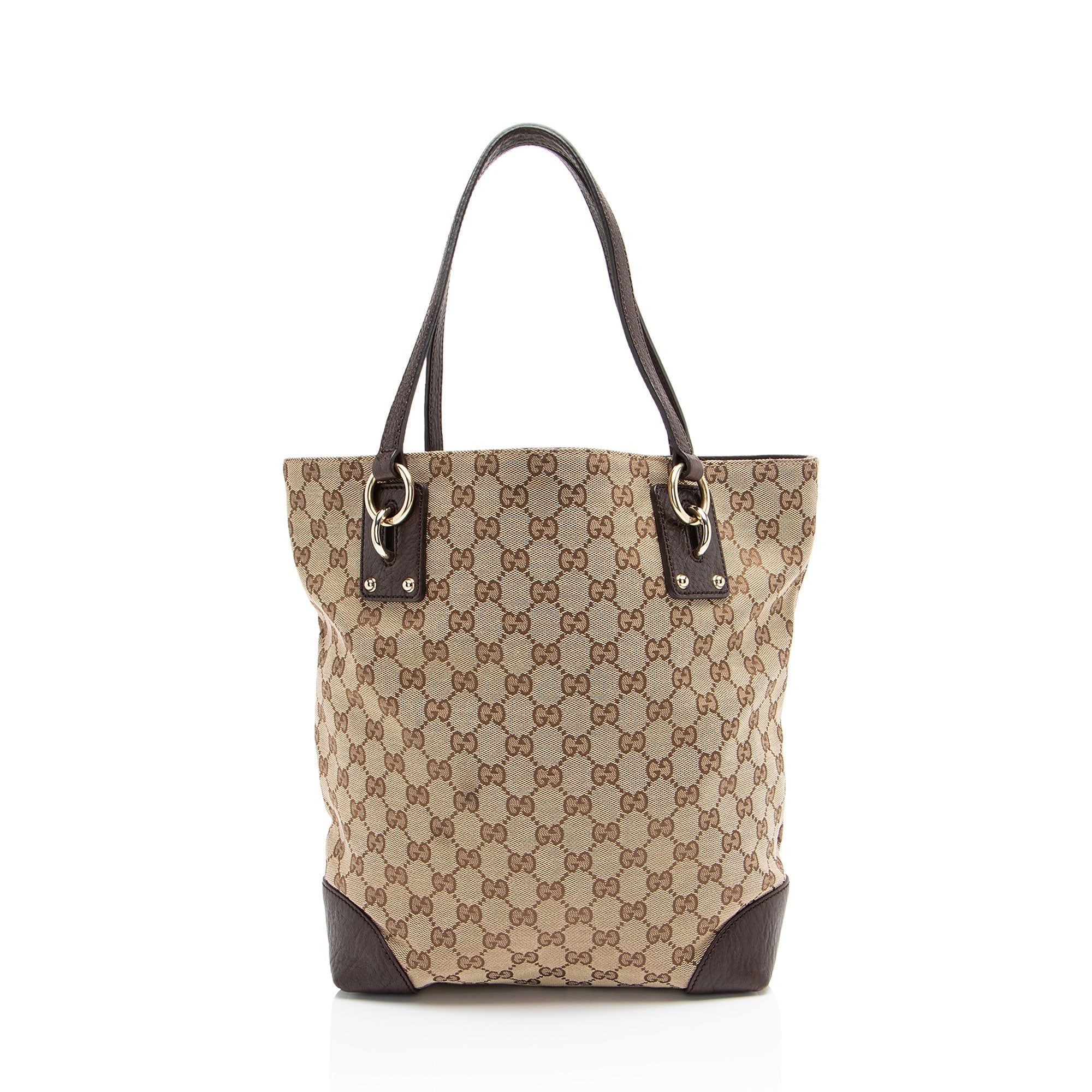 Gucci GG Canvas Charm Medium Tote