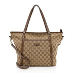 Gucci GG Canvas Medium Tote (SHF-13061)