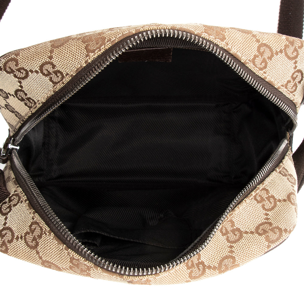 Gucci GG Canvas Messenger Bag - FINAL SALE (SHF-19190)