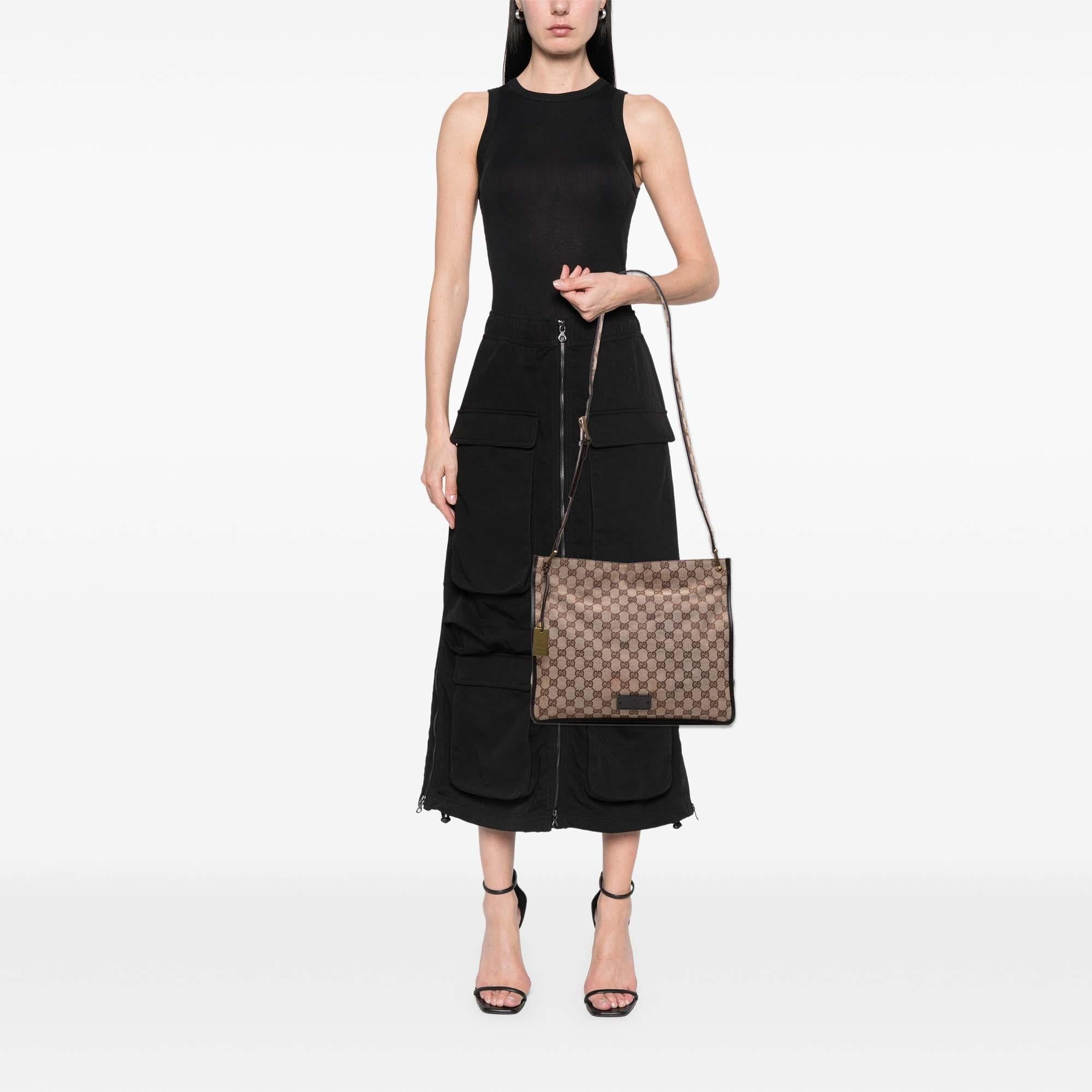 Gucci GG Canvas Messenger Bag